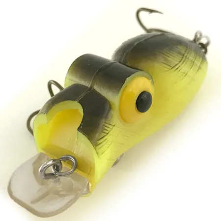 Vintage Rabble Rouser Rouster, 1/2oz Yellow / Black fishing lure #6658