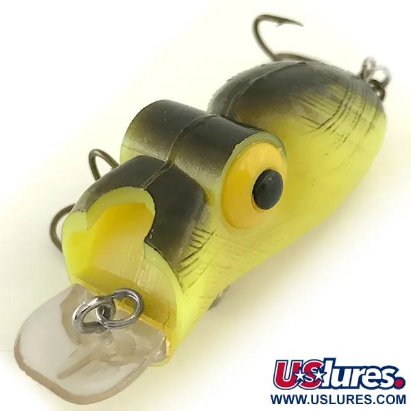 Vintage Rabble Rouser Rouster, 1/2oz Yellow / Black fishing lure #6658