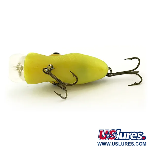 Vintage Rabble Rouser Rouster, 1/2oz Yellow / Black fishing lure #6658