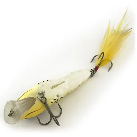 Vintage LiveTarget  Popper Live Target Frog, 1/4oz Yellow fishing lure #6660