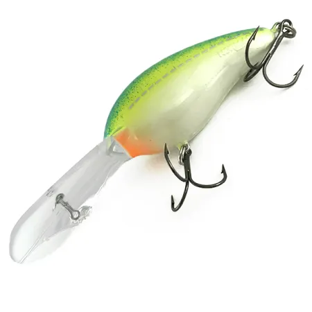 Vintage Other Norman DD 22, 1oz Yellow / White / Light Blue fishing lure #6665