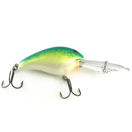Vintage Other Norman DD 22, 1oz Yellow / White / Light Blue fishing lure #6665