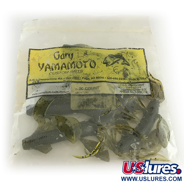   Gary Yamamoto Yamamoto Kreature soft bait 5pcs,  Green Pumpking  fishing #6666