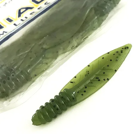 Maniac Custom Lures Maniac Cut'r Bug soft bait 9pcs, Green Pumpking fishing #6668