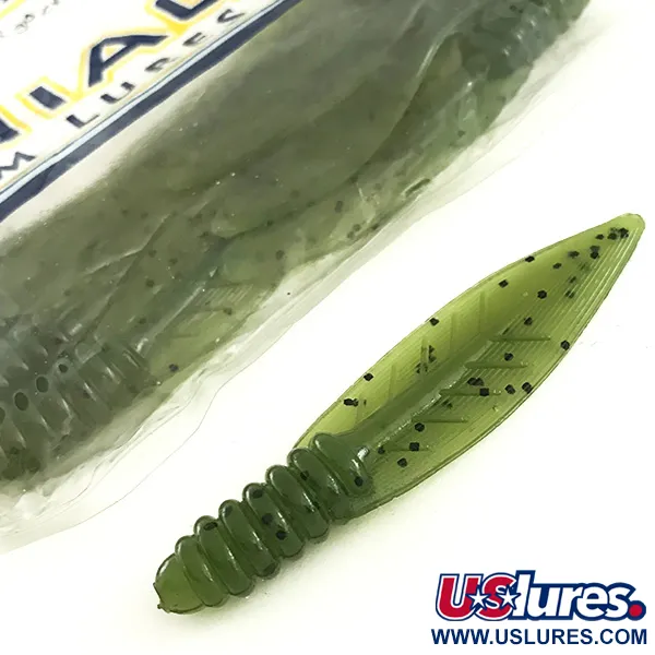 Maniac Custom Lures Maniac Cut'r Bug soft bait 9pcs, Green Pumpking fishing #6668