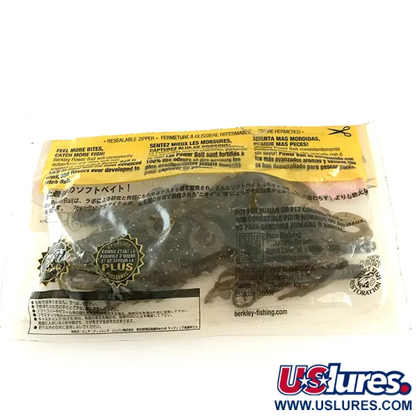 Berkley PowerBait Bungee Hawg soft bait, Green Pumpking #6671