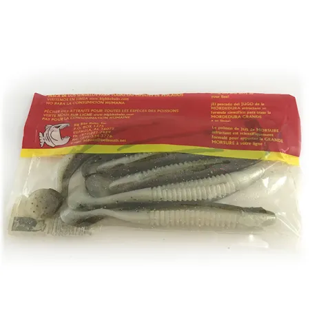 Big Bite Baits Cane Thumper soft bait, Watermelon Ghost fishing #6672