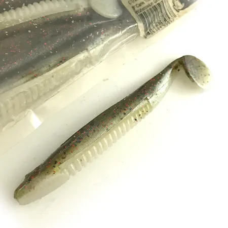 Big Bite Baits Cane Thumper soft bait, Watermelon Ghost fishing #6672