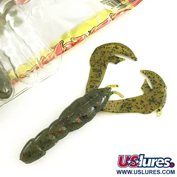   Strike King Rage Tail Rage Craw Soft Bait 6Pcs,  Watermelon Meat fishing #6673