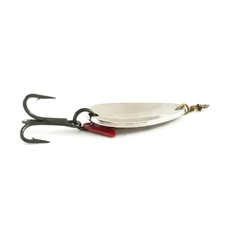 Vintage Acme Fish Hawk, 3/16oz Silver / Red fishing spoon #11109