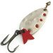 Vintage   Acme Fish Hawk, 3/16oz Nickel / Red fishing spoon #6677