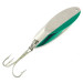 Vintage  Acme Kastmaster , 3/4oz Nickel / Green fishing spoon #6694