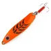 Vintage   Mepps Syclops 2 UV, 3/5oz Fluorescent Orange / Gold fishing spoon #6697
