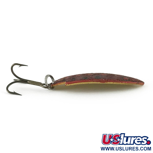 Vintage Thomas Buoyant, 1/4oz Rainbow Red Trout fishing spoon #6699