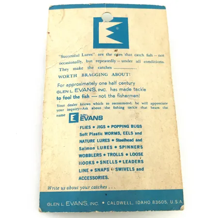 Loco 2 Glen Evans UV, 1/4oz Yellow UV Glow in UV light, Fluorescent fishing spoon #6700