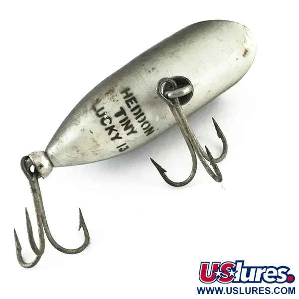 Vintage   Heddon Lucky 13, 3/16oz  fishing lure #6708