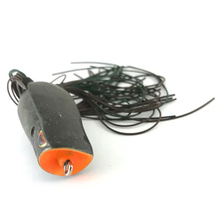 SPRO Dean Rojas Bronzeye Frog Popper, 1/2oz Black fishing lure #6710