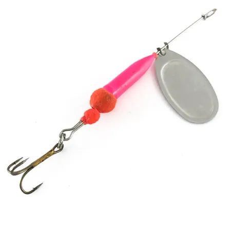 Vintage Mishawaka Lure The OSLO Spinner Mishawaka UV, 1/2oz Nickel spinning lure #6714
