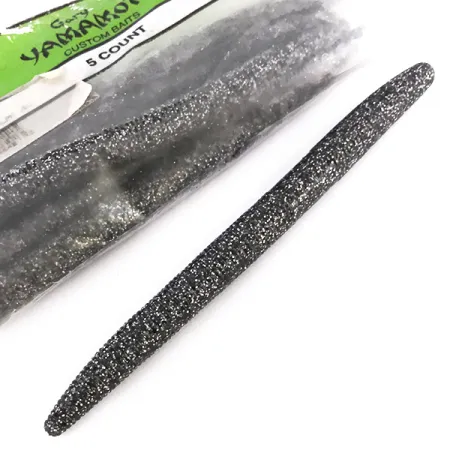 Gary Yamamoto Yamamoto Fat Senko soft bait 6pcs, Silver Glitter fishing #6719