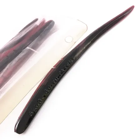 Lunker City Slug-Go, Red / Black fishing #6720