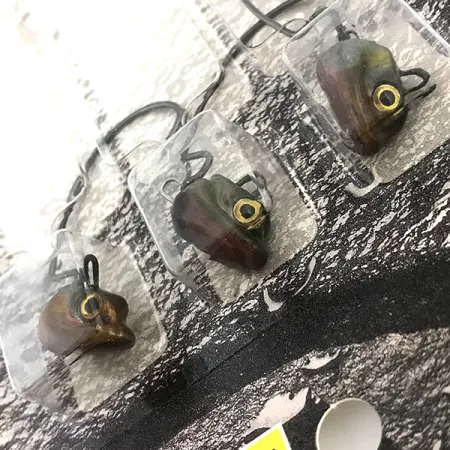 Other Duh!!! Head Kit, 2/5oz Olive / Red fishing #6722