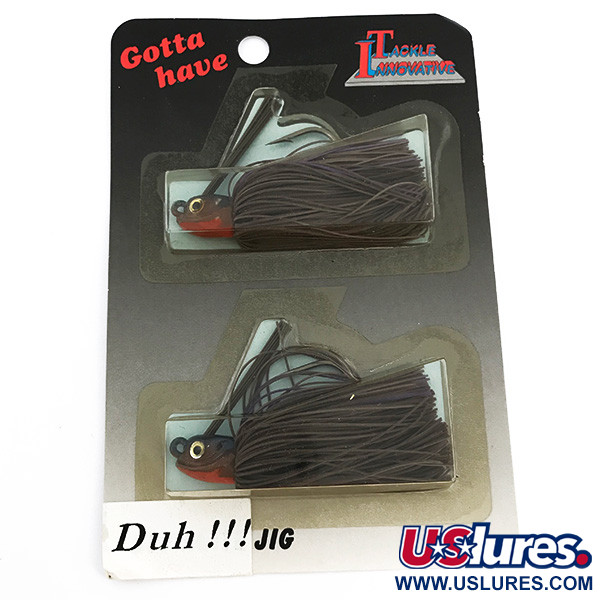   DUH Ultimate Jig, 2/5oz Brown / Red fishing #6724