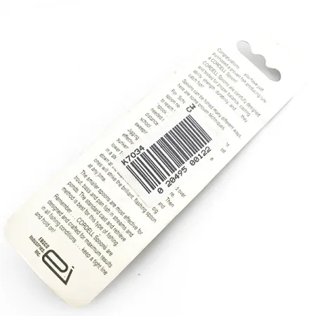 Cotton Cordell CC Spoon , 3/4oz Silver fishing spoon #6725