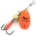 Vintage   Mepps Aglia 0, 3/32oz Orange Fluo spinning lure #6728