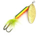  Yakima Bait Worden’s Original Rooster Tail UV, 2/5oz Gold / Fire Tiger spinning lure #6729