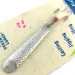   Hopkins s1 - Jig Lure, 2/5oz Hammered Nickel fishing spoon #6735