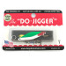  Bay de Noc Do-Jigger 1, 3/16oz White / Green Glow in Dark, fluorescent fishing spoon #6736