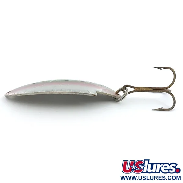 Vintage   Thomas Buoyant, 1/2oz Rainbow Trout / Nickel fishing spoon #6738