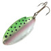 Vintage   Thomas Buoyant, 1/2oz Rainbow Trout / Nickel fishing spoon #6738