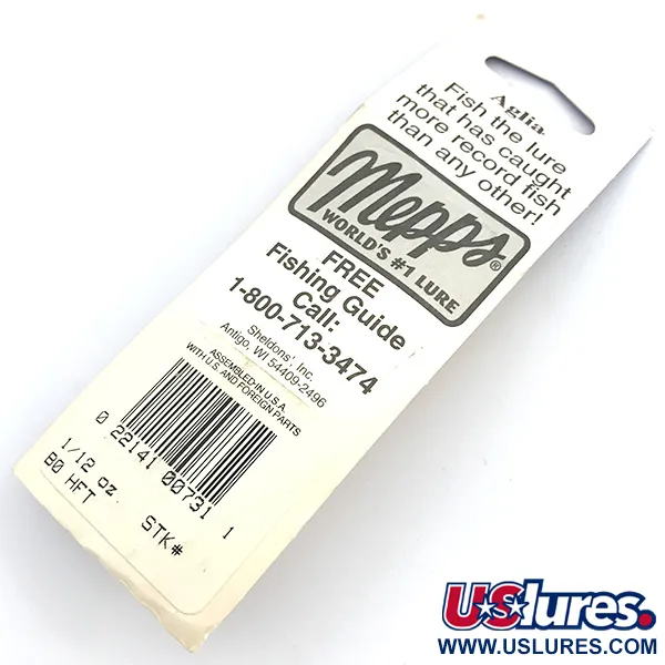   Mepps Aglia 0, 3/32oz Fire Tiger spinning lure #6744