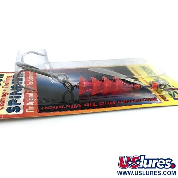  Luhr Jensen Tee Spoon 4, 1/3oz Nickel / Pink spinning lure #6749