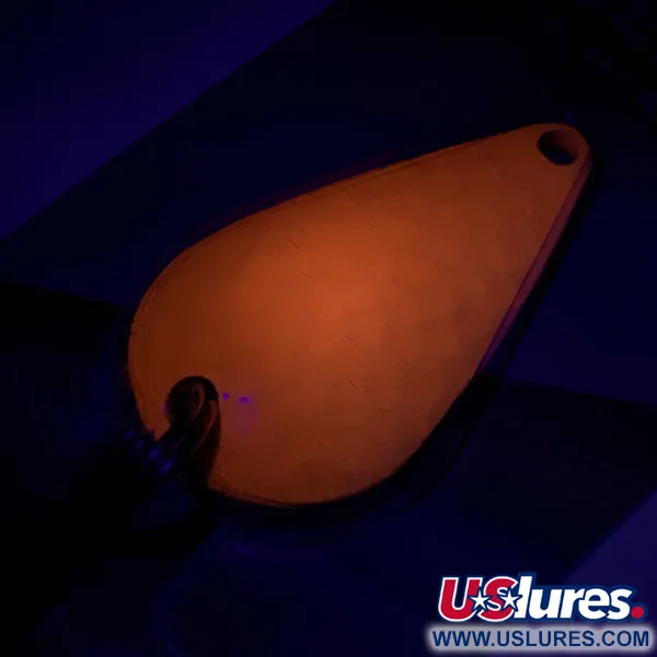  Rainbow Plastics Steelhead UV, 1/2oz Fluorescent Orange fishing spoon #6750