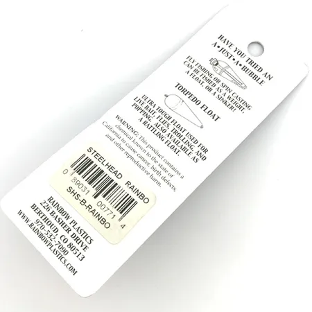 Rainbow Plastics Steelhead UV, 1/2oz Rainbow fishing spoon #6752