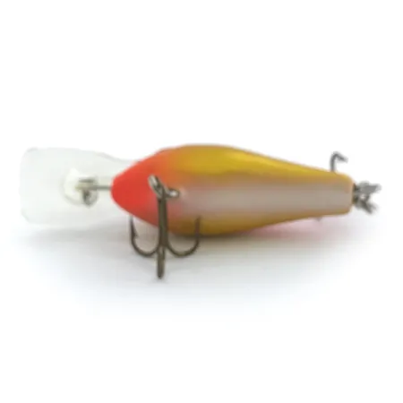 Vintage Rapala Fat Rap, 1/3oz Orange fishing lure #6753