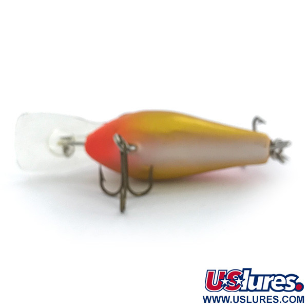 Vintage   Rapala Fat Rap, 1/3oz Orange fishing lure #6753