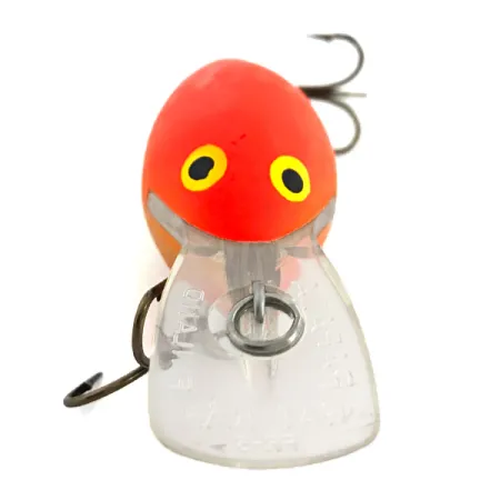 Vintage Rapala Fat Rap, 1/3oz Orange fishing lure #6753