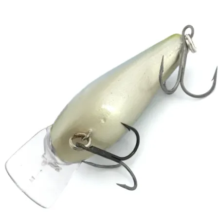 Vintage Strike King square bill, Light Blue Metallic fishing lure #6755