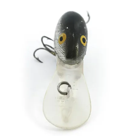 Vintage Rebel Deep Wee R, 1/3oz Silver fishing lure #6757