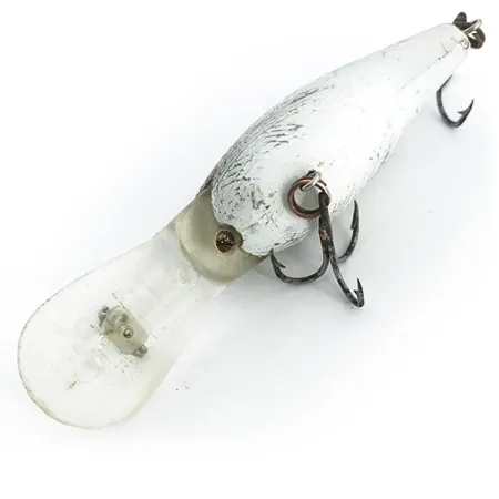 Vintage Rebel Deep Wee R, 1/3oz Silver fishing lure #6757