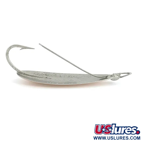 Vintage   Weedless Johnson Silver Minnow, 2/5oz Copper / Silver fishing spoon #6767