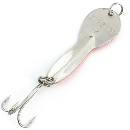 Acme Dazzler #2, 1/4oz Orange / Nickel fishing spoon #6772