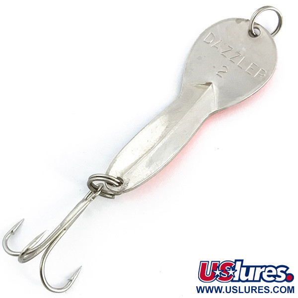  Acme Dazzler #2, 1/4oz Orange / Nickel fishing spoon #6772