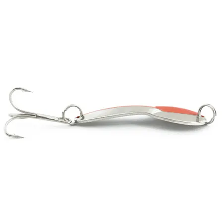 Acme Dazzler #2, 1/4oz Orange / Nickel fishing spoon #6772