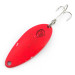 Vintage  Eppinger Dardevle Devle Dog 5200 UV, 1/4oz Fluorescent Red / Nickel fishing spoon #6773