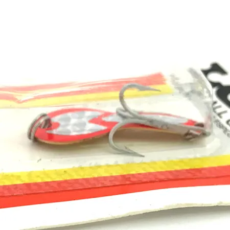 Luhr Jensen Loco 1 UV, 1/8oz Red / Hologram fishing spoon #6779