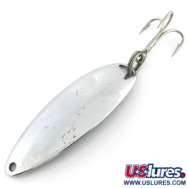 Vintage   Johnson Sprite, 1/4oz Nickel fishing spoon #6781